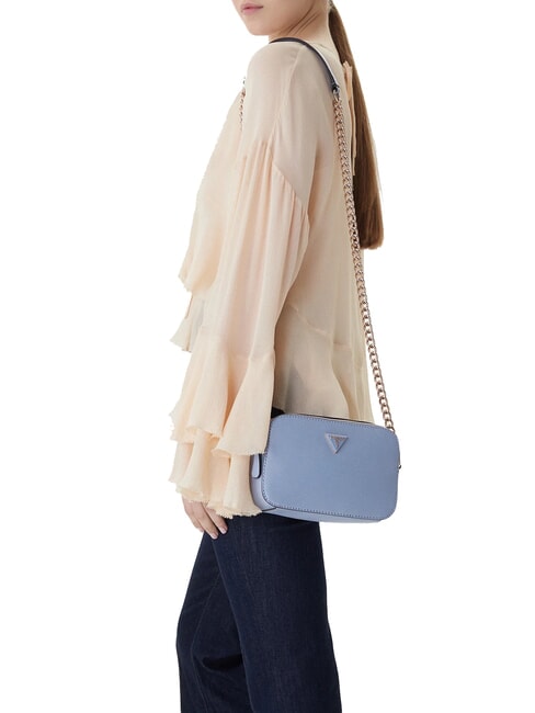 NOELLE 2  Mini sac &agrave; bandouli&egrave;re pour appareil photo gris bleu - Sacs pour Femme