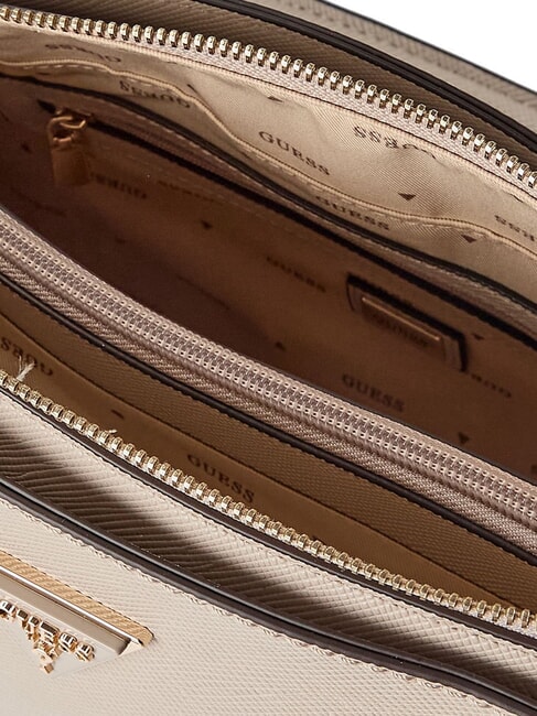 NOELLE 2  Mini sac &agrave; main, avec bandouli&egrave;re taupe - Sacs pour Femme