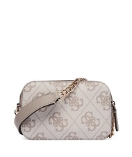 GUESS NOELLE 2 Mini sac bandouli&egrave;re pour appareil photo logo taupe fonc&eacute; - Sacs pour Femme - 2