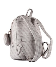 GUESS POWER PLAY 2 Sac &agrave; dos logo taupe fonc&eacute; - Sacs pour Femme - 2