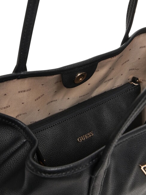 VICTTORIA 2 Sac bandouli&egrave;re avec pochette NOIR - Sacs pour Femme