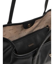 GUESS VICTTORIA 2 Sac bandouli&egrave;re avec pochette NOIR - Sacs pour Femme - 6