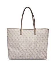 GUESS ECO VICTTORIA Sac &agrave; bandouli&egrave;re logo taupe fonc&eacute; - Sacs pour Femme - 3