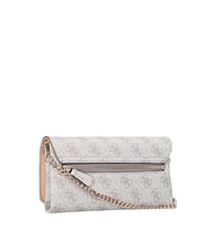 GUESS NOELLE 2 Mini sac bandouli&egrave;re logo taupe fonc&eacute; - Sacs pour Femme - 2
