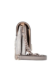 GUESS NOELLE 2 Mini sac bandouli&egrave;re logo taupe fonc&eacute; - Sacs pour Femme - 3