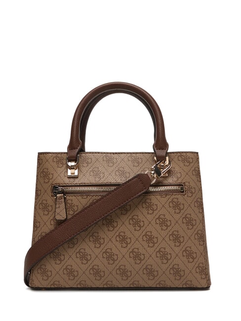 NOELLE 2 Sac &agrave; main avec bandouli&egrave;re logo latte / marron - Sacs pour Femme