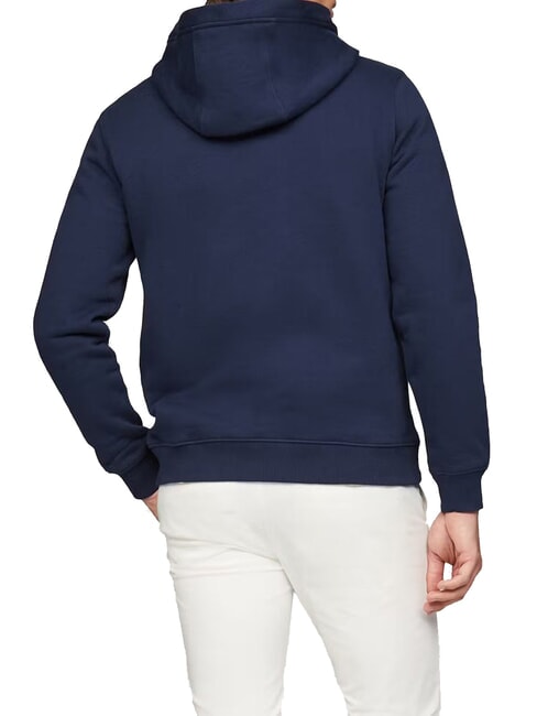 TH Sweat &agrave; capuche en coton ciel nocturne - Pulls molletonn&eacute;s