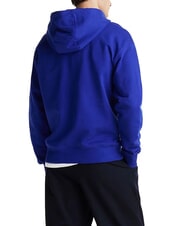 TOMMY HILFIGER TH Sweat &agrave; capuche avec &eacute;cusson bleu en coin - Pulls molletonn&eacute;s - 2