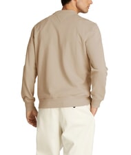 TOMMY HILFIGER TH Sweat-shirt en coton &agrave; col rond santal - Pulls molletonn&eacute;s - 2