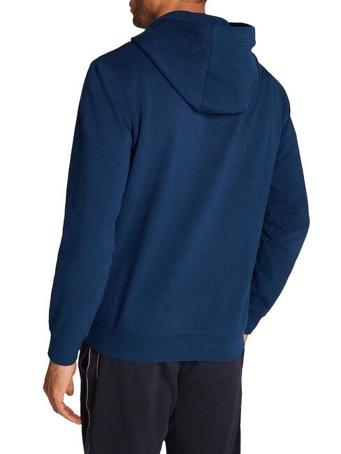 TH Sweat &agrave; capuche avec logo brod&eacute; ciel nocturne - Pulls molletonn&eacute;s