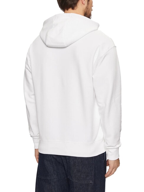 TH Sweat &agrave; capuche avec &eacute;cusson blanc - Pulls molletonn&eacute;s