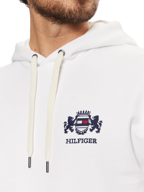 TH Sweat &agrave; capuche avec &eacute;cusson blanc - Pulls molletonn&eacute;s