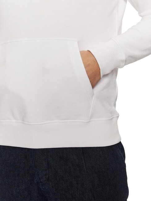 TH Sweat &agrave; capuche en coton blanc - Pulls molletonn&eacute;s