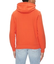 TOMMY HILFIGER TH Sweat &agrave; capuche en coton orange &eacute;clatant - Pulls molletonn&eacute;s - 2