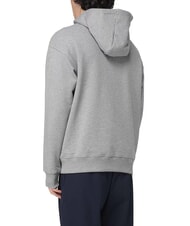 TOMMY HILFIGER TH Sweat &agrave; capuche avec &eacute;cusson chin&eacute; gris moyen - Pulls molletonn&eacute;s - 2