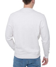 TOMMY HILFIGER TH JEANS Sweat-shirt en coton &agrave; col rond avoine marn&eacute;e htr - Pulls molletonn&eacute;s - 2