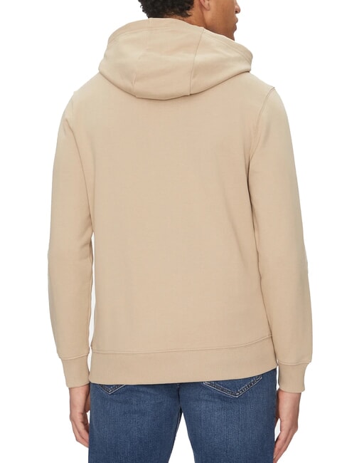 TH Sweat &agrave; capuche en coton santal - Pulls molletonn&eacute;s