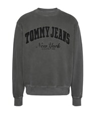 TOMMY HILFIGER TH JEANS Sweat-shirt avec logo ours en peluche noir - Pulls molletonn&eacute;s - 4