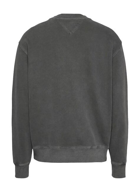 TH JEANS Sweat-shirt avec logo ours en peluche noir - Pulls molletonn&eacute;s