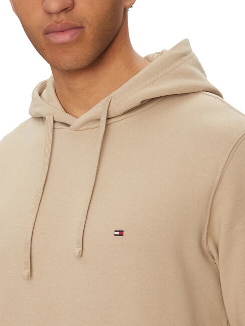 TH Sweat &agrave; capuche en coton santal - Pulls molletonn&eacute;s