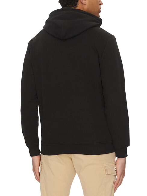 TH JEANS Sweat-shirt &agrave; poche et capuche noir - Pulls molletonn&eacute;s