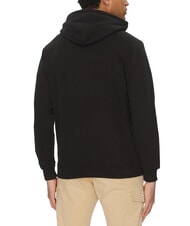 TOMMY HILFIGER TH JEANS Sweat-shirt &agrave; poche et capuche noir - Pulls molletonn&eacute;s - 2