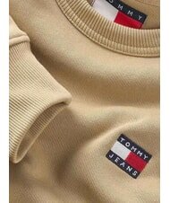 TOMMY HILFIGER TH JEANS Sweat-shirt en coton &agrave; col rond relique tan - Pulls molletonn&eacute;s - 3