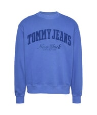 TOMMY HILFIGER TH JEANS Sweat-shirt avec logo ours en peluche temps bleu - Pulls molletonn&eacute;s - 4