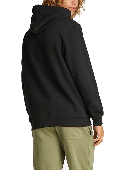 TH JEANS Sweat &agrave; capuche avec &eacute;cusson drapeau noir - Pulls molletonn&eacute;s