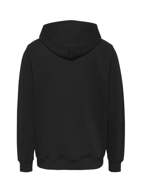 TH JEANS Sweat &agrave; capuche avec &eacute;cusson drapeau noir - Pulls molletonn&eacute;s