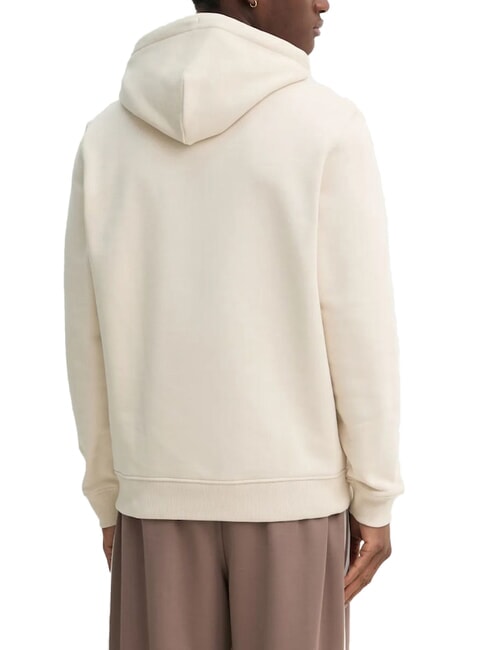 TH JEANS Sweat &agrave; capuche avec &eacute;cusson drapeau papier journal - Pulls molletonn&eacute;s