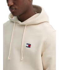 TOMMY HILFIGER TH JEANS Sweat &agrave; capuche avec &eacute;cusson drapeau papier journal - Pulls molletonn&eacute;s - 3