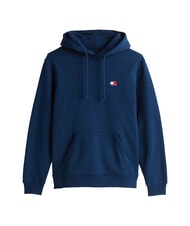 TOMMY HILFIGER TH JEANS Sweat &agrave; capuche avec &eacute;cusson drapeau marine nuit noire - Pulls molletonn&eacute;s - 4