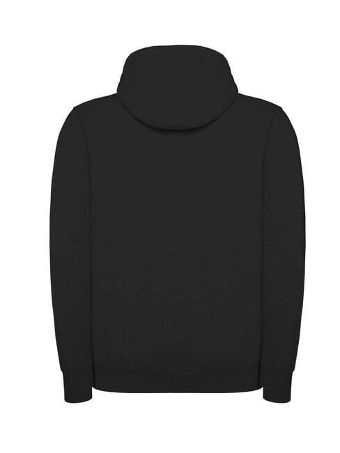 TH JEANS sweat &agrave; capuche coupe classique noir - Pulls molletonn&eacute;s