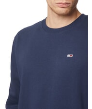 TOMMY HILFIGER TH JEANS Sweat-shirt &agrave; col rond coupe classique bleu marine cr&eacute;puscule - Pulls molletonn&eacute;s - 3