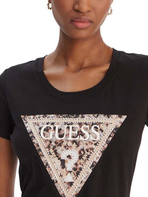 LEO TRIANGLE T-shirt &agrave; manches courtes jetbla - T-shirt