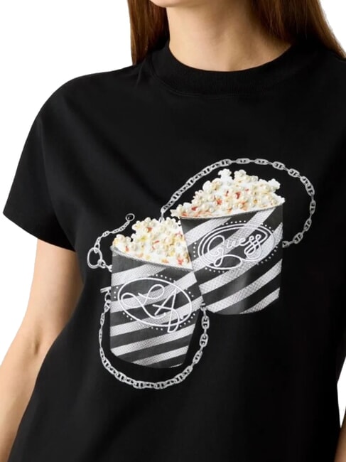 POPCORN T-shirt en coton jetbla - T-shirt