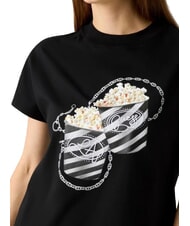 GUESS POPCORN T-shirt en coton jetbla - T-shirt - 3
