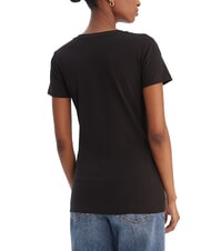 GUESS LEO TRIANGLE T-shirt &agrave; manches courtes jetbla - T-shirt - 2