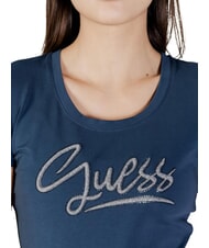 GUESS SCRIPT T-shirt nuit au clair de lune - T-shirt - 2