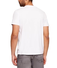GUESS SHIMMER 4G T-shirt en coton blanc pur - T-shirt - 2