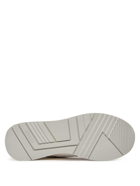 MICKAY Baskets Blanc gris - Chaussures Femme