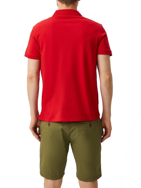 TRIANGLE polo &agrave; manches courtes rouge - chemise polo