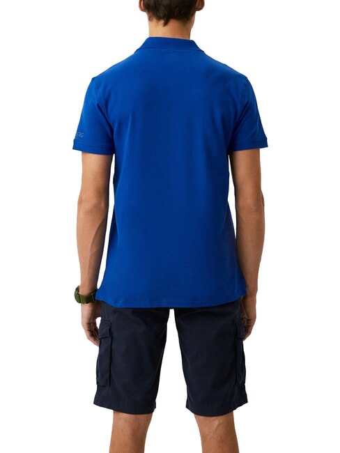 TRIANGLE polo &agrave; manches courtes bleu - chemise polo