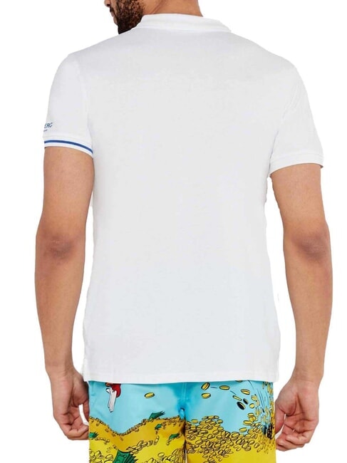 BASIC polo en coton blanc - chemise polo