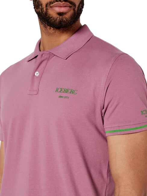 BASIC polo en coton framboise - chemise polo