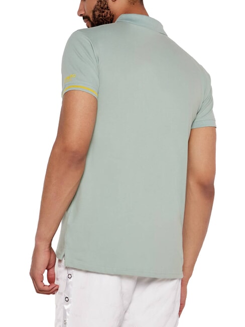 BASIC polo en coton menthe - chemise polo
