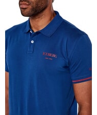 ICEBERG BASIC polo en coton bleu - chemise polo - 3