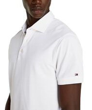 TOMMY HILFIGER TH Polo &agrave; manches courtes avec logo sur la manche blanc optique - chemise polo - 3