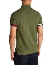 TOMMY HILFIGER TH Polo &agrave; manches courtes avec logo &eacute;lastique - chemise polo
